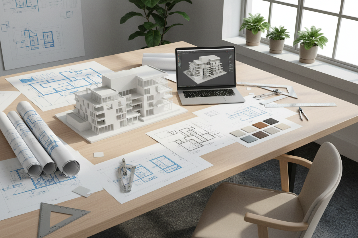 a project an architect is working on